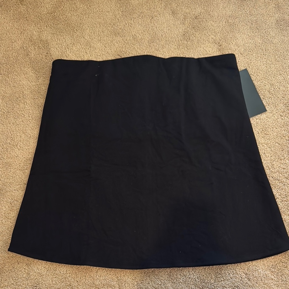 Strapless Noir Crêpe Marin Top - Tuckernuck